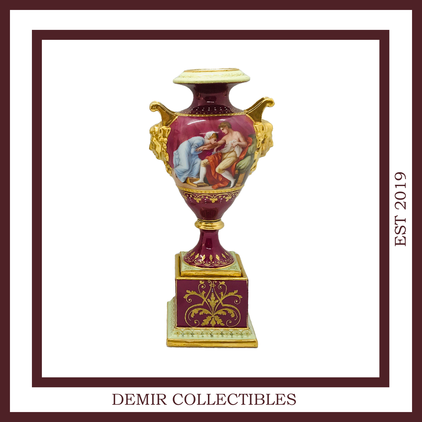 About K.Weh And His Mythological Pair Of Urns